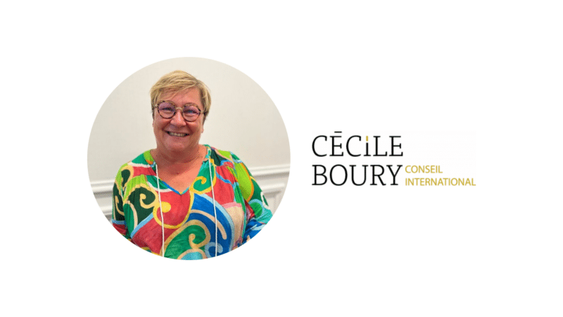 3 questions à Cécile BOURY, CEO Cécile Boury Conseil International