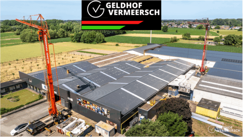 Geldhof-Vermeersch, expert flamand de la toiture industrielle et du désamiantage, désormais en France
